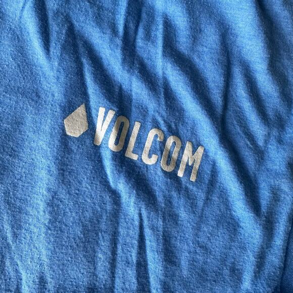 Volcom blue Short Sleeve Blue Logo Tee - XL - Picture 3 of 5